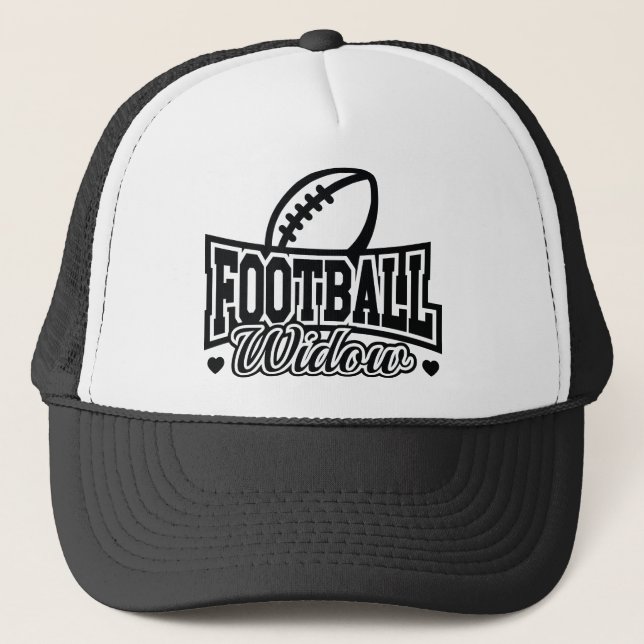 Fußballwidow Truckerkappe (Vorderseite)