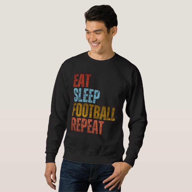 FUSSBALLWIEDERHOLUNG SWEATSHIRT (Vorne ganz)