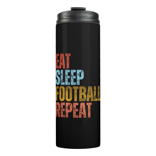 FUSSBALLWIEDERHOLUNG THERMOSBECHER (Vorderseite)
