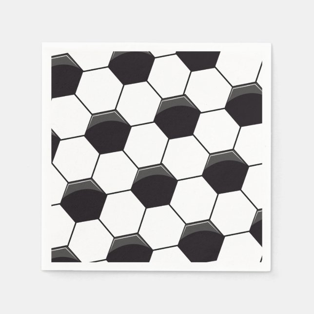 Fußballzelle Serviette (Vorderseite)