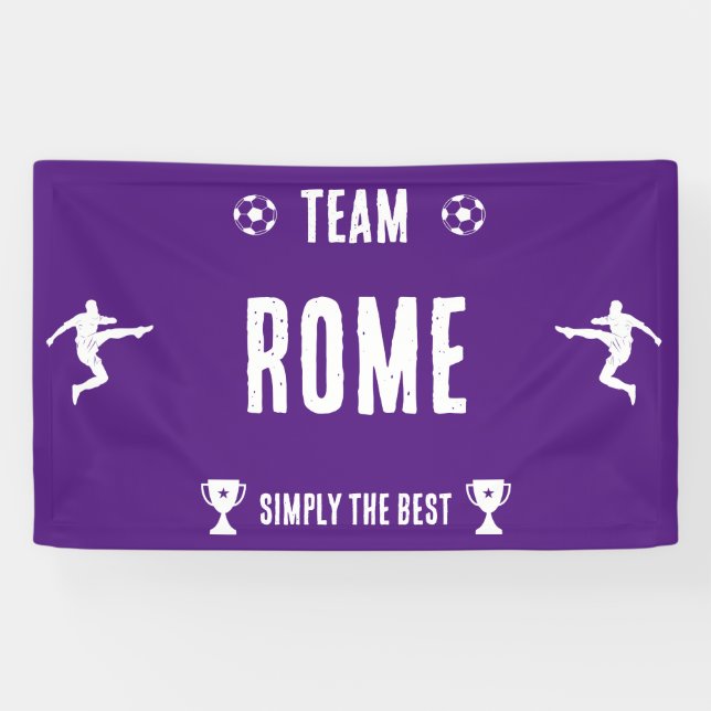 Fußballzubehör Banner (Horizontal)