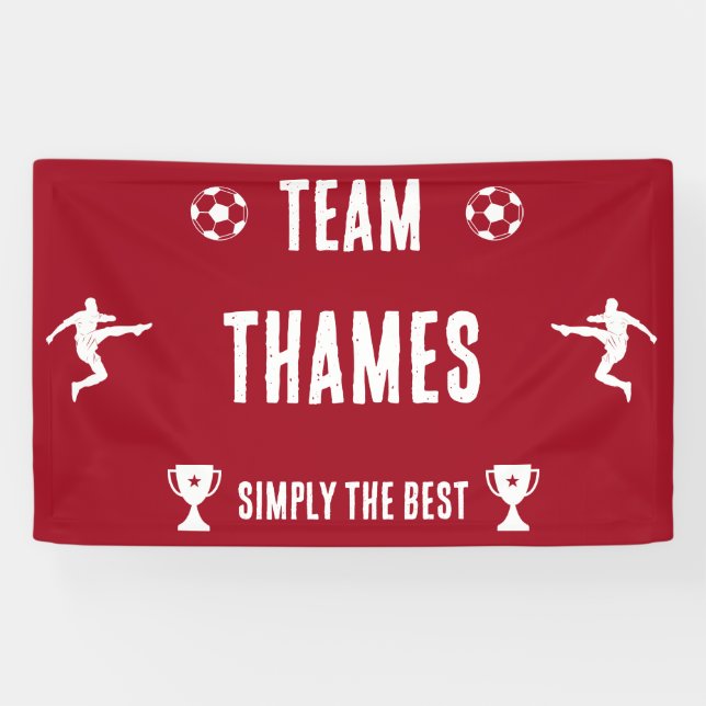 Fußballzubehör Banner (Horizontal)