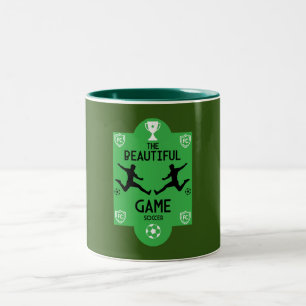 Fußballzubehör Zweifarbige Tasse
