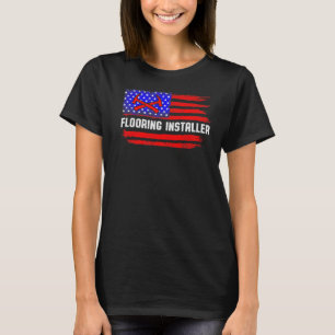 Fußbodeninstallation des Auftragnehmers _ T-Shirt
