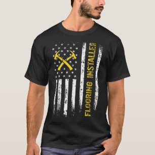 Fußbodeninstallation für Installateure T-Shirt