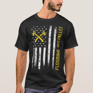 Fußbodeninstallation für Installateure T-Shirt