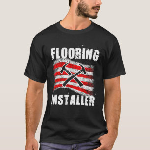 Fußbodeninstallation für Installateure T-Shirt