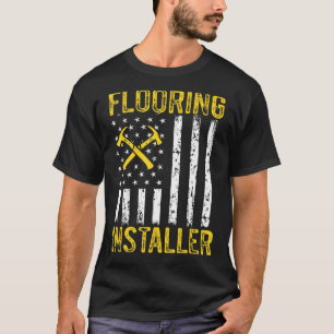 Fußbodeninstallation für Installateure T-Shirt