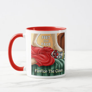 Füße an meinem Gesicht Tasse