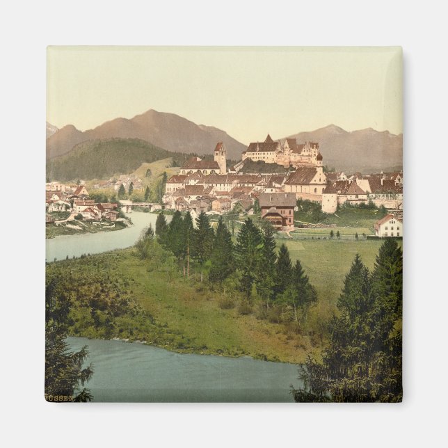 Fussen, Bayern, Deutschland Magnet (Vorne)