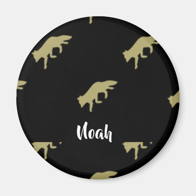 Fußfuchs Magnet (Vorne)