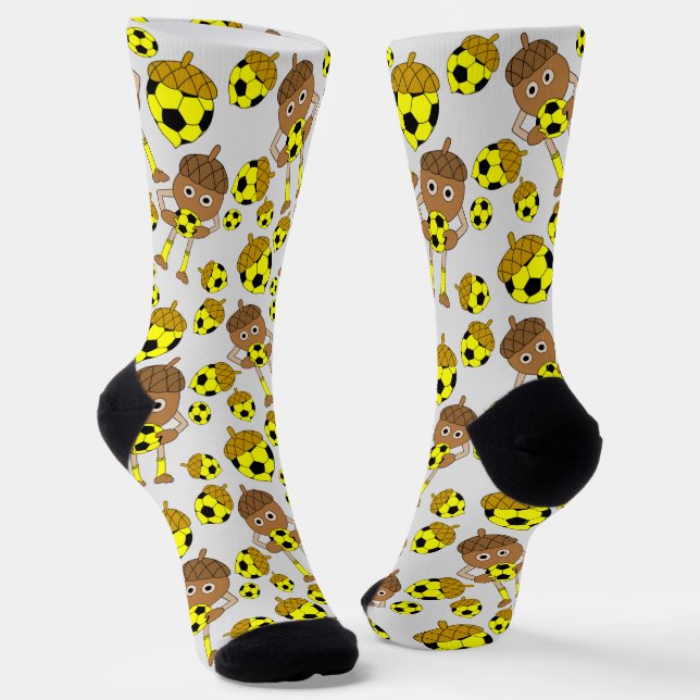Fußmantelmuster Socken (Gewinkelt)
