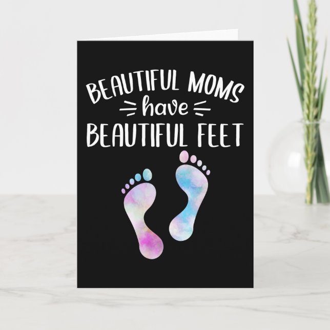 Fußpflege Pediküre Podiatrist Nail Salon Geschenk Karte (Vorderseite)