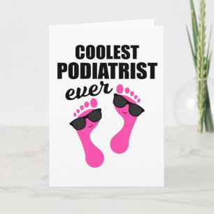 Fußpflege Pediküre Podiatrist Nail Salon Geschenk Karte