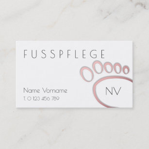 Fusspflege Visitenkarten Zazzle Ch