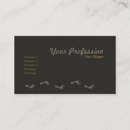 Fußpflege Visitenkarte