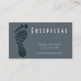 fusspflege visitenkarte
