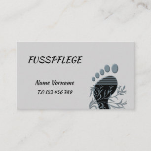 Fusspflege Visitenkarte