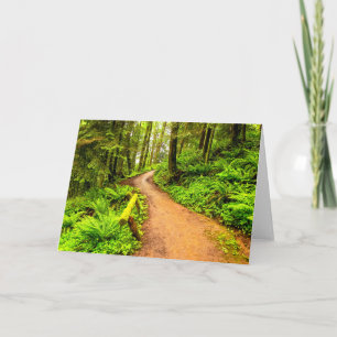 Fußweg in Forest Park Karte