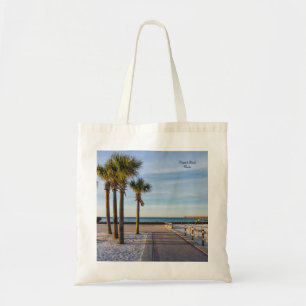 Fußweg zum Pensacola Beach Tote Bag Tragetasche