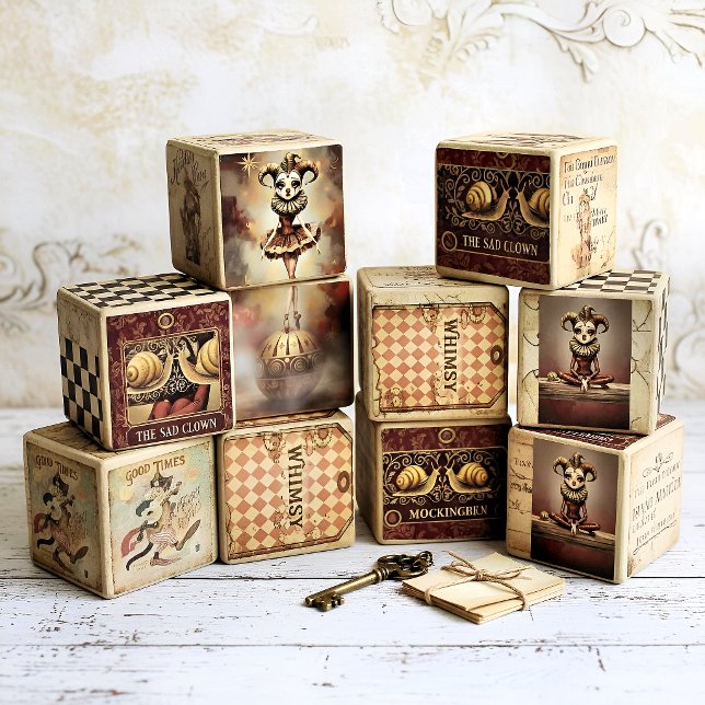 Fussy Cut Elements - Melancholoc Harlequin Briefbogen (Von Creator hochgeladen)