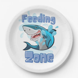 FUSSZONSCHARK , KARTOFFELSTIL PAPPTELLER