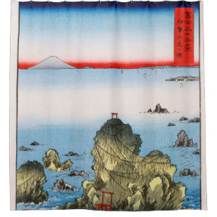 Futami Bucht in Ise Provinz Hiroshige nautisch Duschvorhang