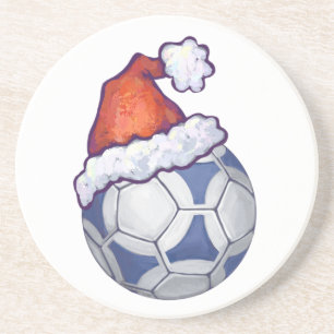 Futbal Christmas Getränkeuntersetzer