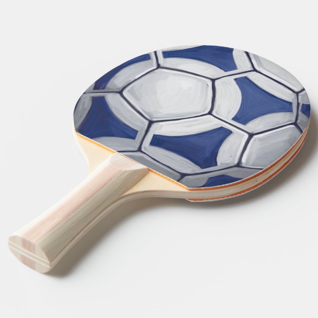Futbal Tischtennis Schläger (Rückseitenansicht)
