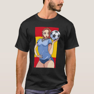 Futbol Fan Soccer Espana Proud Latino T-Shirt