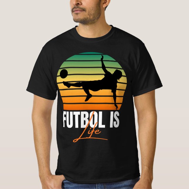 Futbol ist Leben T-Shirt (Vorderseite)