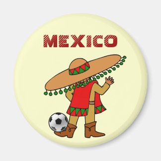 Futbol-Magnet für mexikanische Fußballspieler Magnet