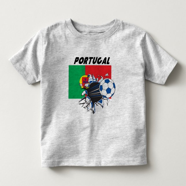 Futbol Soccer Team Kleinkind T-shirt (Vorderseite)