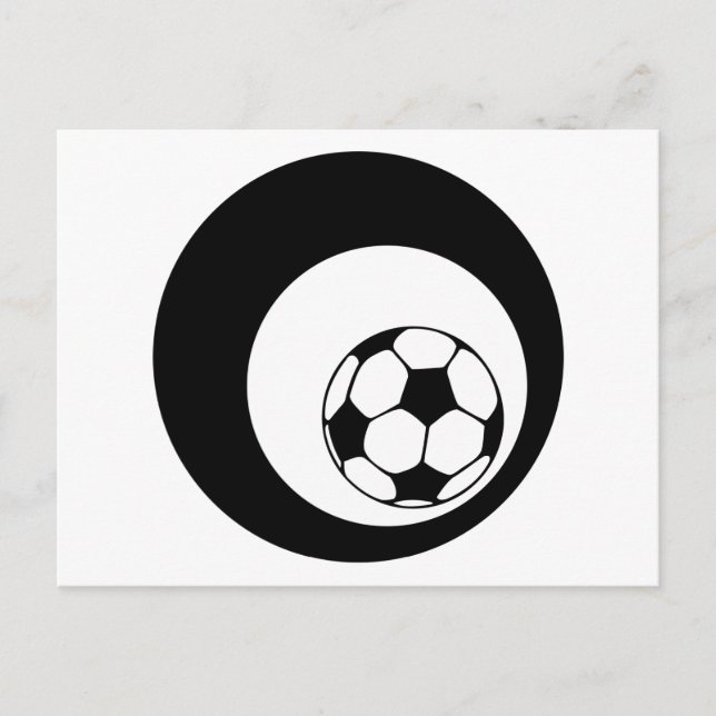 Futbol. Stamm. Postkarte (Vorderseite)