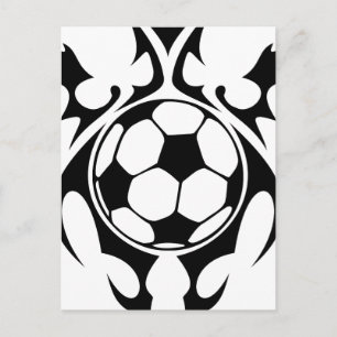 Futbol. Stamm. Postkarte