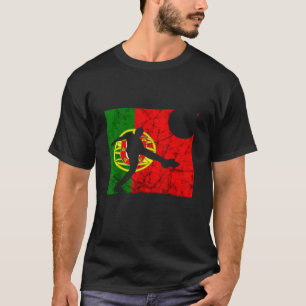 Futebol portugiesischer Fußballspieler Portugiesis T-Shirt