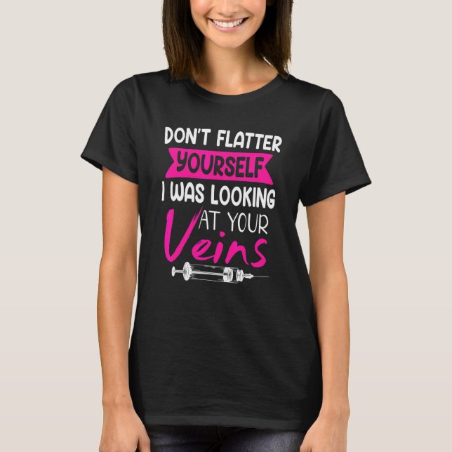 Futter dir nicht selbst Phlebotomist Phlebotomie T-Shirt (Vorderseite)