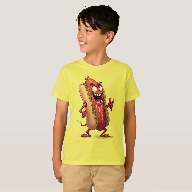 Futter Monster EVIL HET DOG T-Shirt (Vorne ganz)