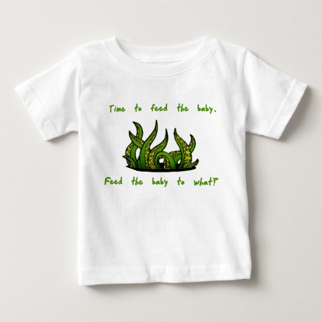 Füttern Sie das Baby Baby T-shirt (Vorderseite)