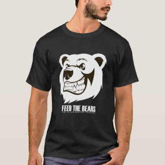 Füttern Sie den Bären T - Shirt (DUNKLE FARBEN)