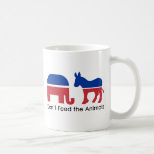 Füttern Sie den Tieren Kaffee-Tasse nicht Kaffeetasse
