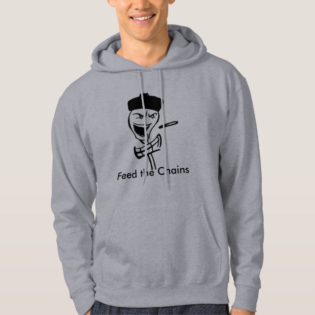 Füttern Sie die Ketten Hoodie (Vorderseite)