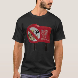 Füttern Sie nicht den Dinosaurier T-Shirt