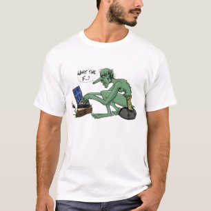 Füttern Sie nicht die Schleppangel T-Shirt