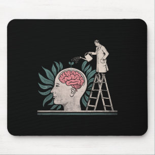 Fütternd Bewusstsein für psychische Gesundheit Vor Mousepad