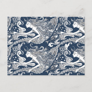 Fütternd Fisch Postkarte