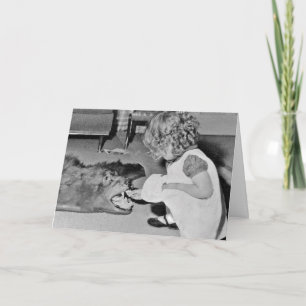 Füttre der Bärenkarte Karte