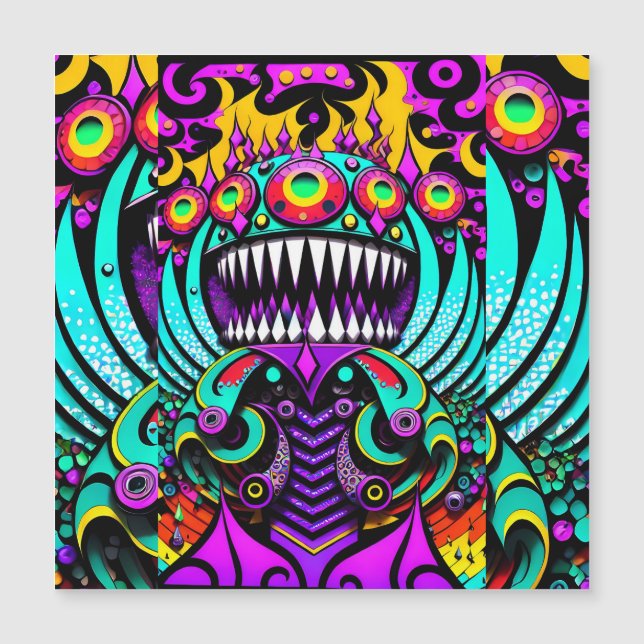 Füttre der Kunstkriege - Ken Gage Art Magnetkarte (Vorderseite)