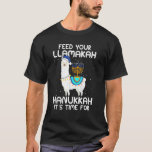 Füttre Llamakah Llama Hanukkah Kostüm Alpaca C T-Shirt<br><div class="desc">Füttre deine Llamakah Llama Hanukkah Kostüm Alpaca Chanukah.</div>