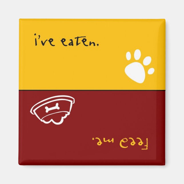 Füttre mir Magnet (Vorne)